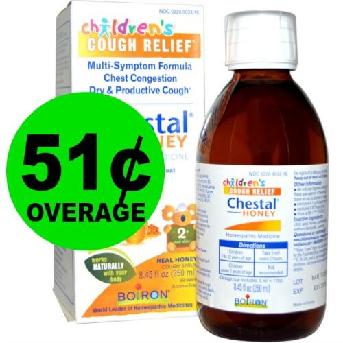 Beat the Funk with FREE + 51¢ OVERAGE Children’s Chestal Cold & Cough Syrup at Publix! (Ends 2/3)